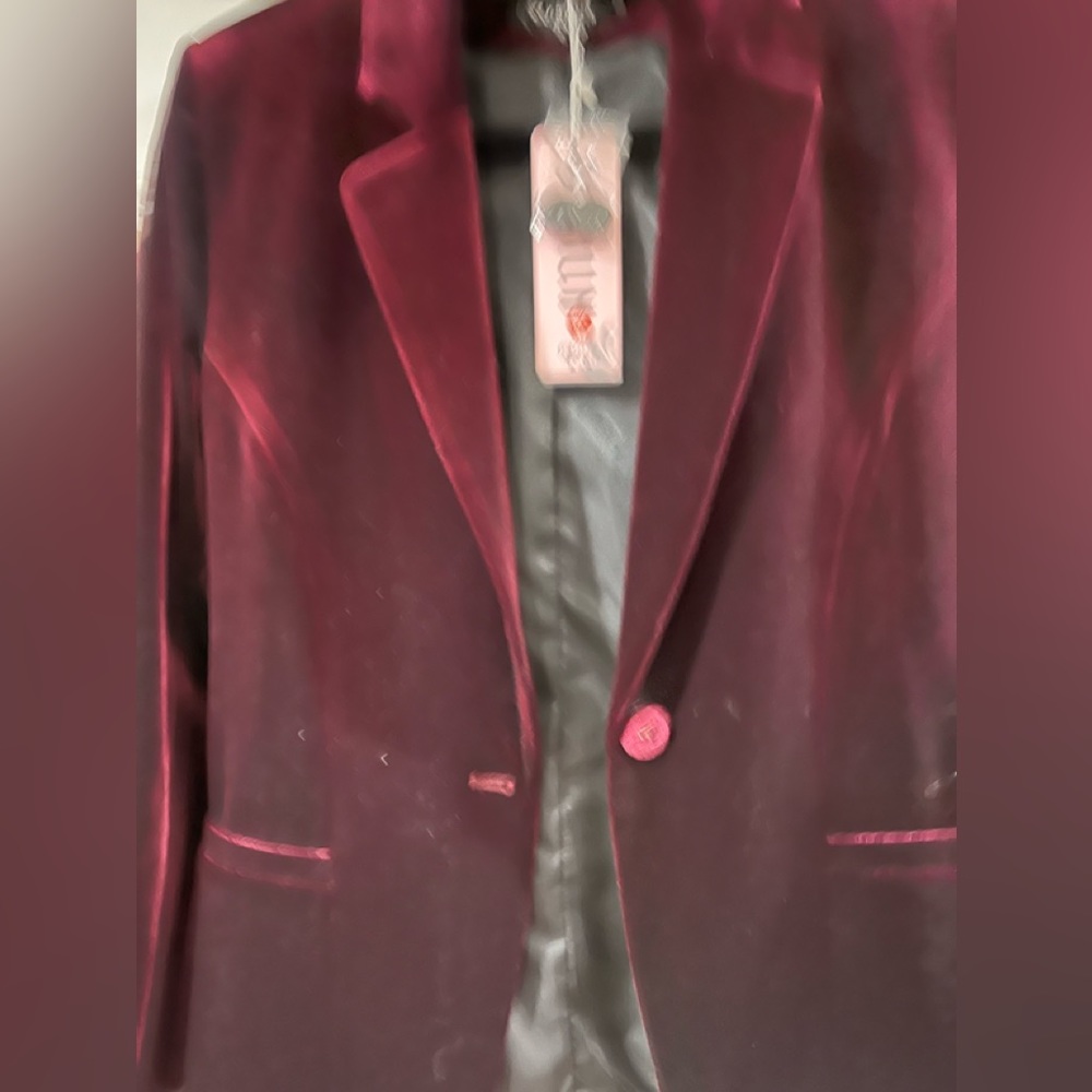 Velvet blazer